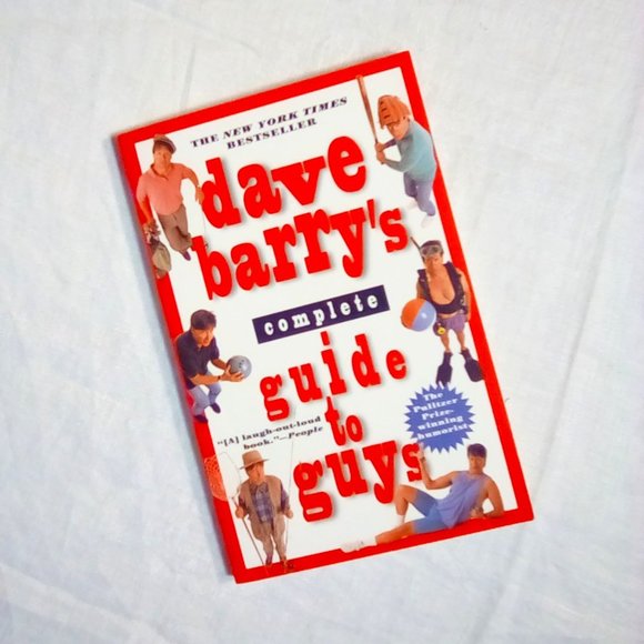 Free with purchase, Dave Barry's Guide to Guys Paperback Book - Picture 1 of 1